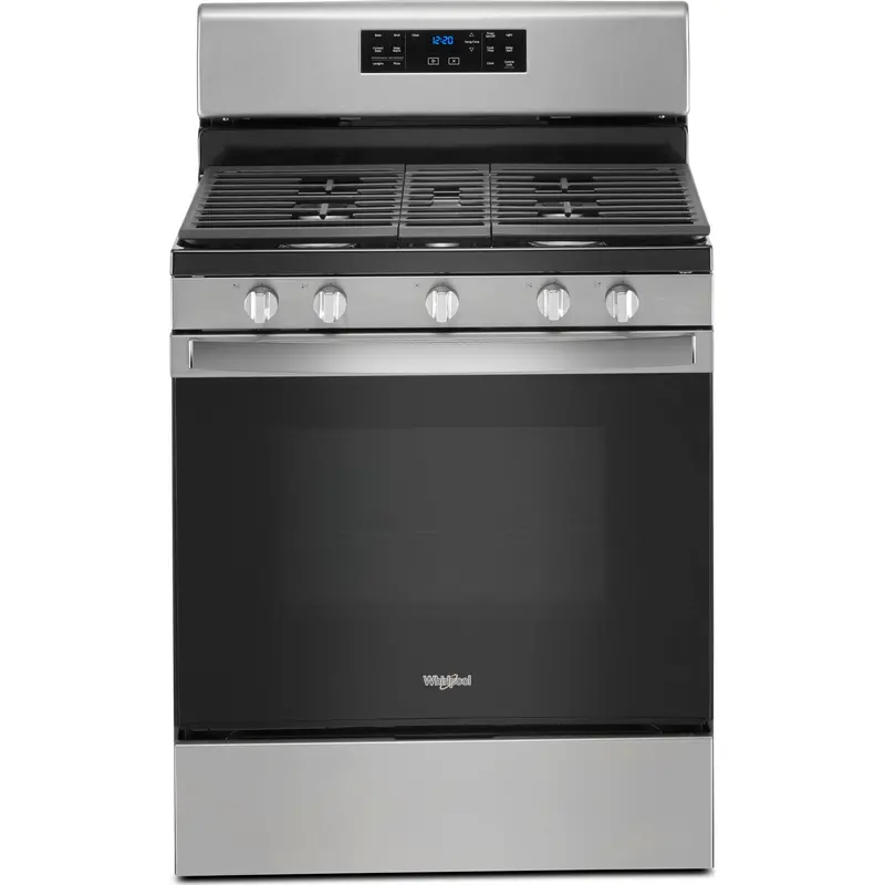 Whirlpool 5.0 Cu. Ft. Gas Convection Range With Fan-Driven Even Cooking (Wfg535S0Jz) 1