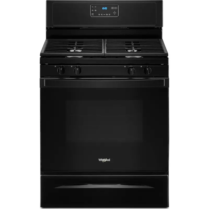 Whirlpool 5.0 Cu. Ft. Gas Range – Speedheat Rapid-Boil Burner, Bisque (Wfg515S0Jb) 1