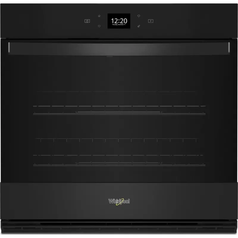 Whirlpool 5.0 Cu. Ft. Smart Single Wall Oven With Air Fry – Black (Woes5030Lb) 1