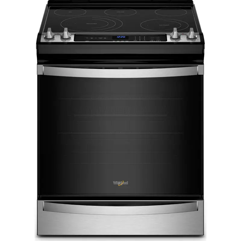 Whirlpool 6.4 Cu. Ft. 7-In-1 Air Fry Oven – Stainless Steel (Ywee745H0Lz) 1