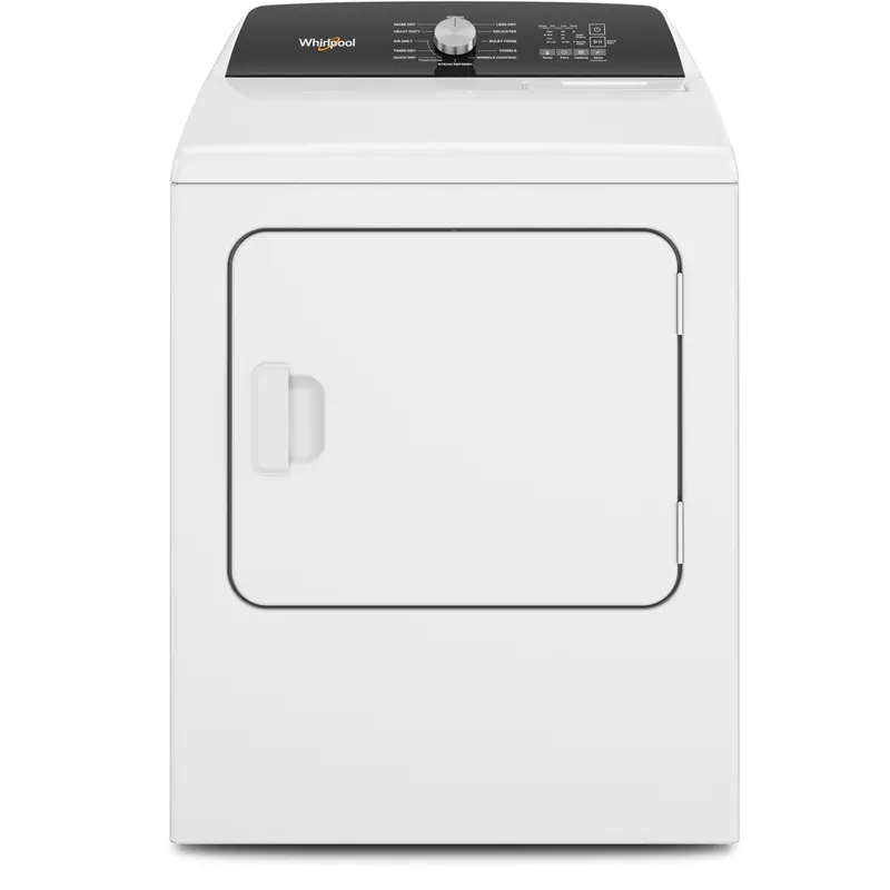 Whirlpool 7.0 Cu. Ft. Steam Dryer With Moisture Sensing – White (Ywed5050Lw) 1