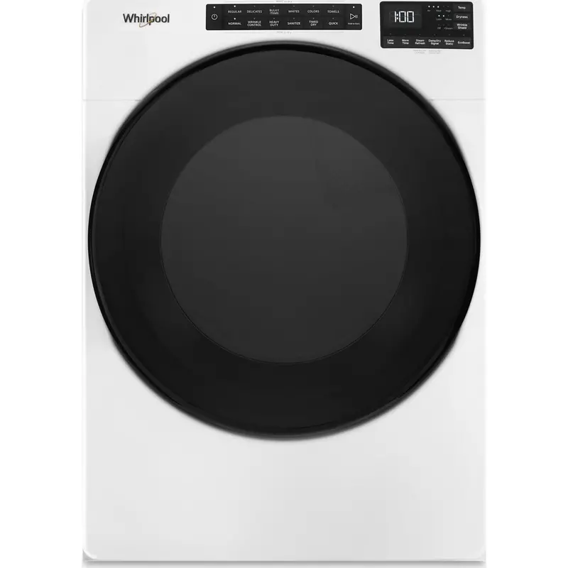 Whirlpool 7.4 Cu. Ft. Gas Dryer With Wrinkle Shield Plus And Steam (Wgd6605Mw) 1