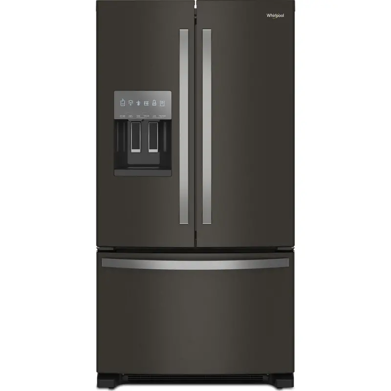 Whirlpool Black Stainless French Door Refrigerator (Wrff3436Rv) 1