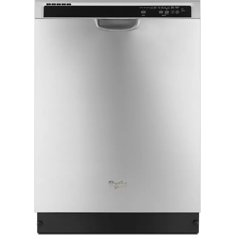 Whirlpool Dishwasher – Sensor Cycle Technology, Monochromatic Stainless Steel (Wdf540Padm) 1