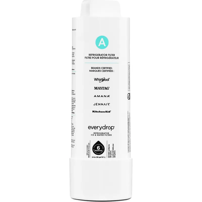 Whirlpool Everydrop Edrarxd1B Refrigerator Water Filter (White, Single-Pack) 1