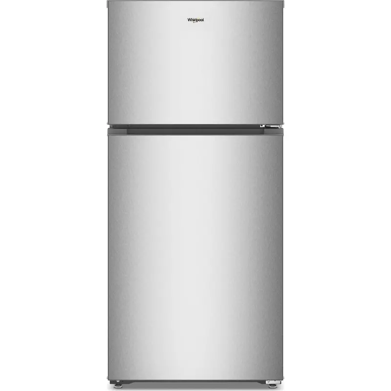 Whirlpool Fingerprint-Resistant Stainless Steel Top-Freezer Refrigerator – 14 Cu. Ft., 28" Wide, Model Wrtx3314Tz 1