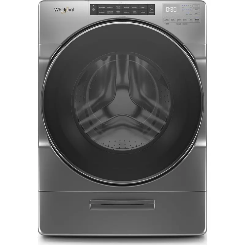 Whirlpool Metallic Slate Closet-Depth Washer — 5.2 Cu. Ft., Load & Go Xl, Iec Certified (Wfw6620Hc) 1