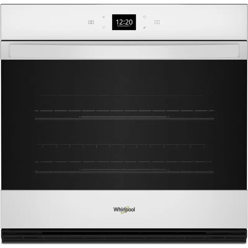 Whirlpool Single Wall Oven – 5.0 Cu. Ft., Air Fry Capability, White Finish (Woes5030Lw) 1