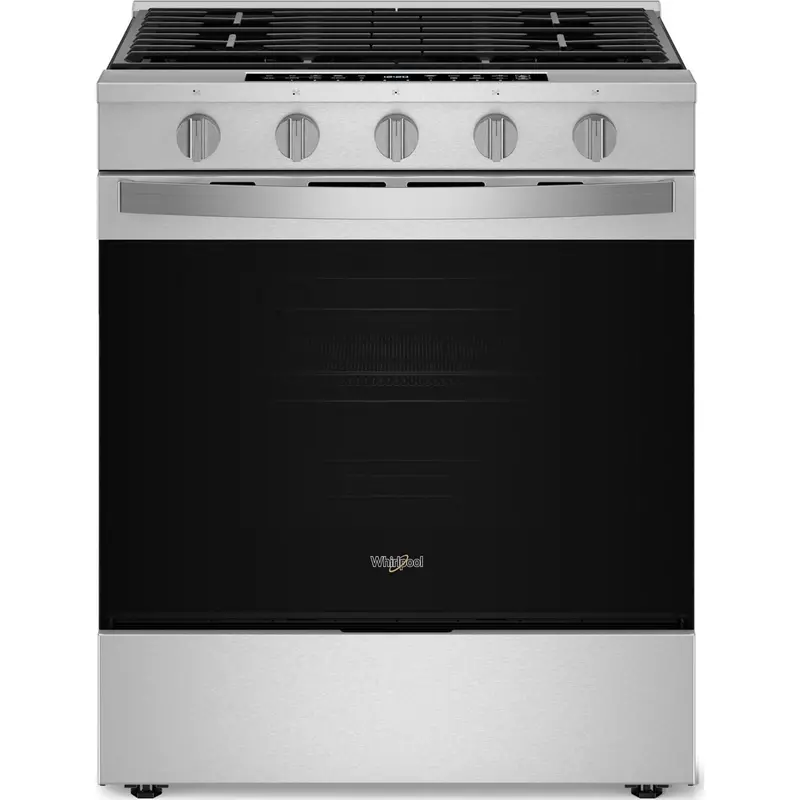 Whirlpool Smart Slide-In Gas Range – 30-Inch With Air Fry, Steam Clean & Rapid Preheat (Wsgs7530Rz) 1