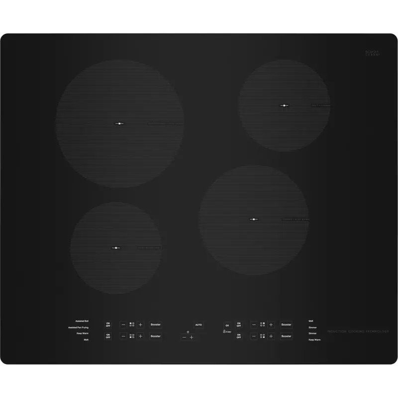 Whirlpool Ucig245Kbl 24-Inch Induction Cooktop – Sleek Black Glass Surface 1