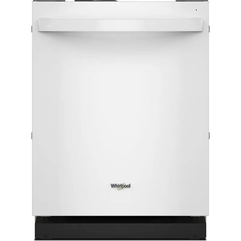 Whirlpool Ultra-Quiet 44 Dba Dishwasher – White With Third Rack And Cabinet-Flush Installation (Wdt550Sapw) 1