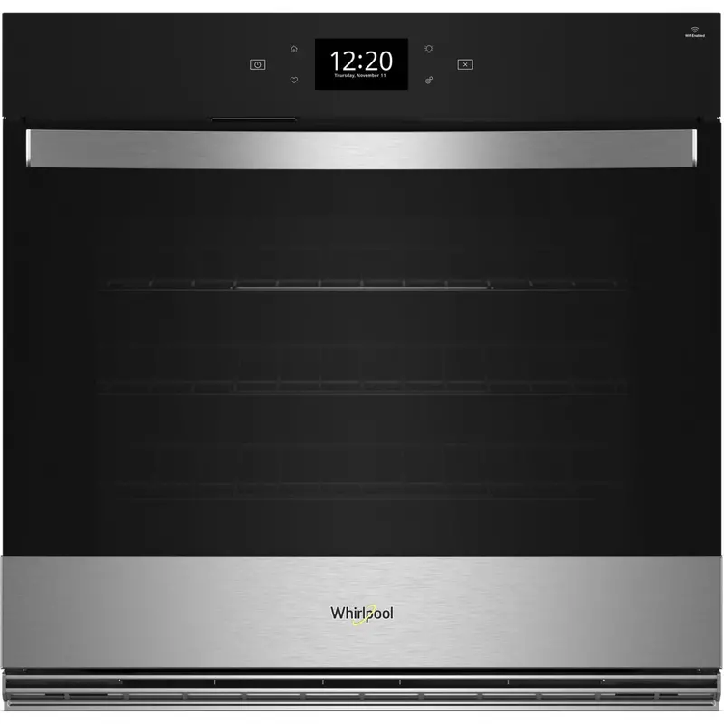 Whirlpool Woes7030Pz 5.0 Cu. Ft. Smart Single Wall Oven With Air Fry – Fingerprint-Resistant Stainless Steel 1