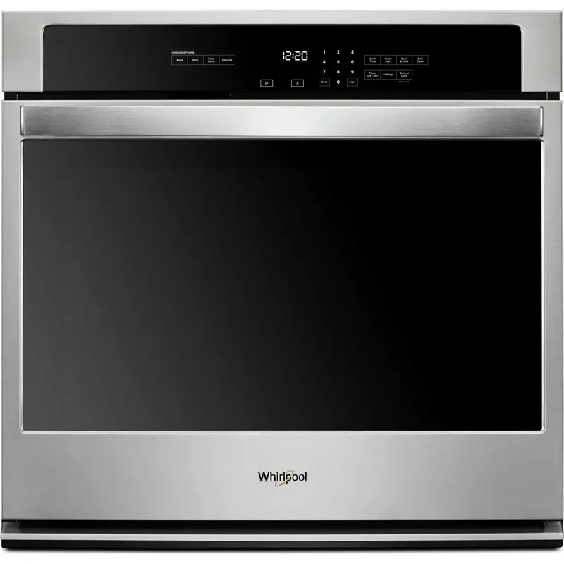 Whirlpool Wos31Es7Js 33-Inch Single Wall Oven With Fit System – Stainless Steel 1