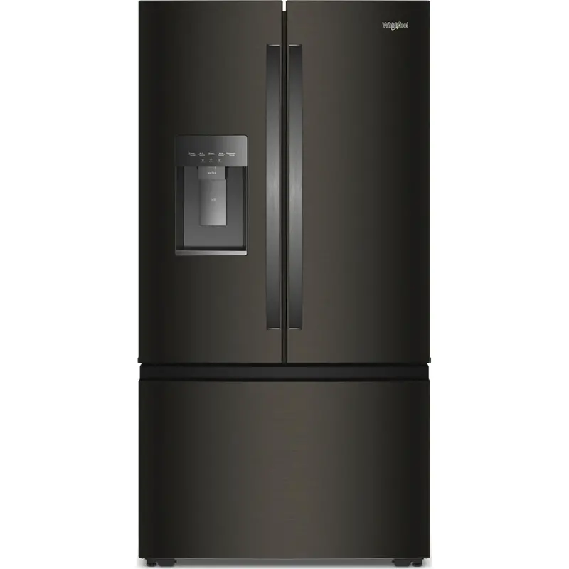 Whirlpool Wrfc7036Rv Counter-Depth 3-Door Refrigerator – 36", 23.4 Cu. Ft., Black Stainless Steel Finish 1