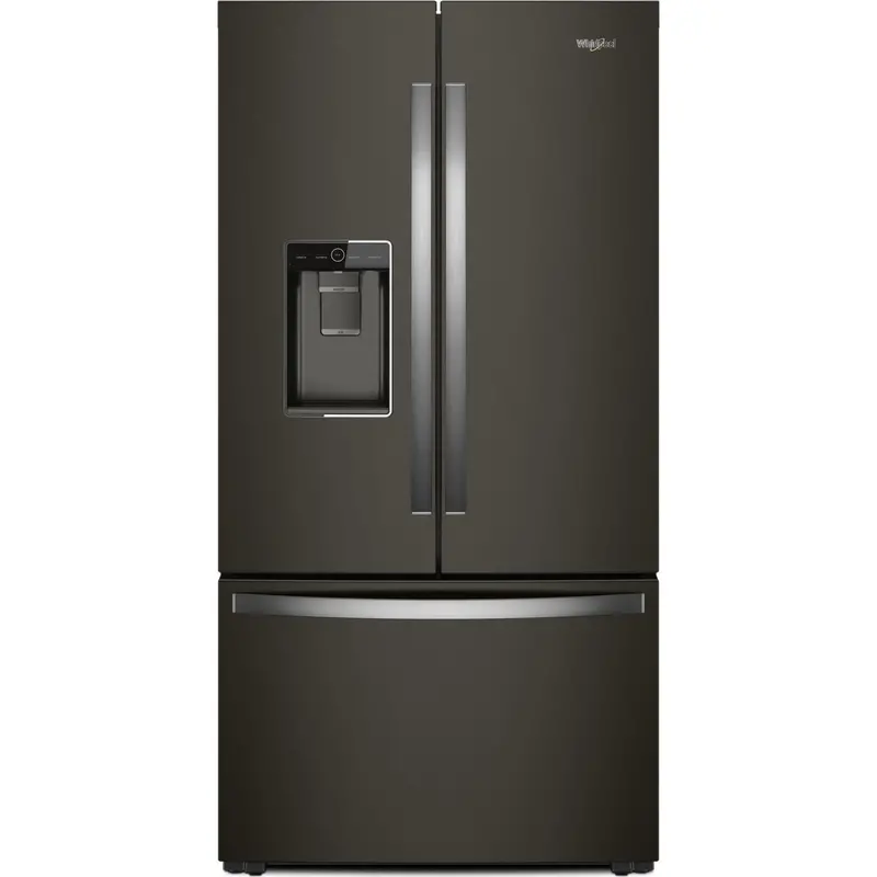 Whirlpool Wrfc9636Rv 36-Inch Counter-Depth French Door Refrigerator – Stainless Steel Black Finish 1