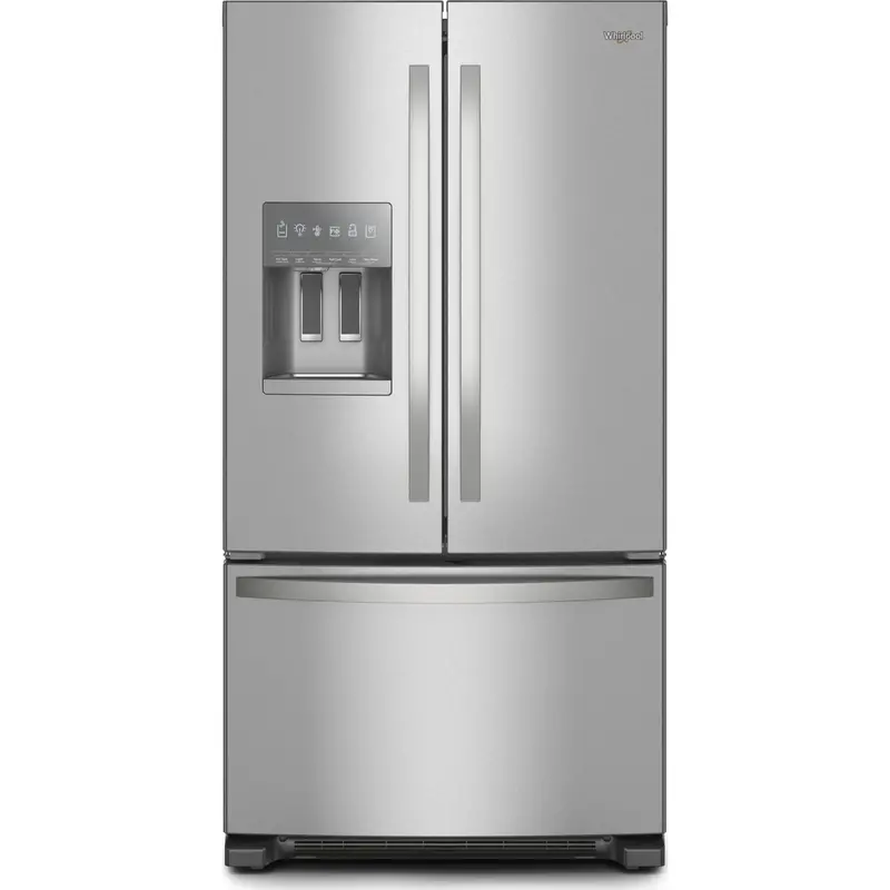 Whirlpool Wrff3436Rz – 36-Inch Fingerprint-Resistant Stainless Steel French Door Refrigerator With Bottom Freezer 1