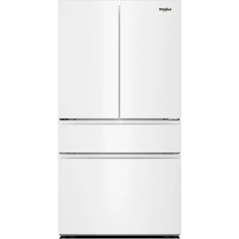 Whirlpool Wrmf3336Sw French Door Refrigerator – 30 Cu. Ft., White, Flexible Temp Drawer 1