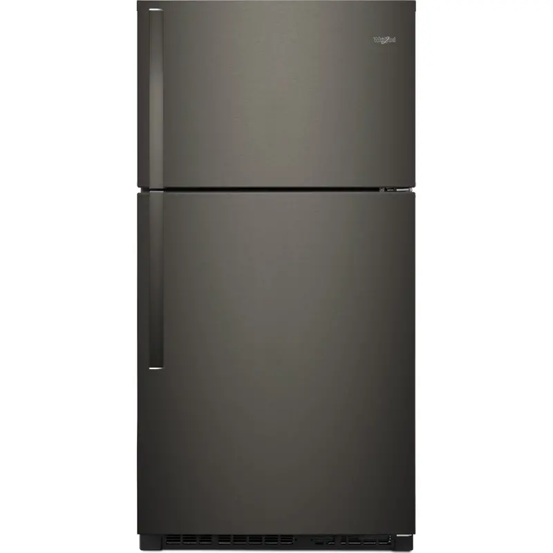 Whirlpool Wrt541Szhv 33-Inch Top-Freezer Refrigerator – 21 Cu. Ft., Black Stainless Steel 1