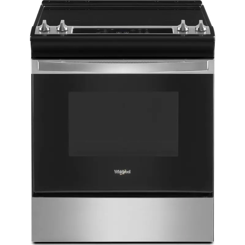 Whirlpool Ywee515S0Ls 4.8 Cu. Ft. Stainless Steel Electric Range With Frozen Bake™ Technology 1