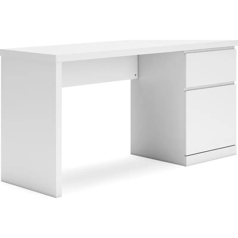 White Onita Writing Desk With Clean Lines 1