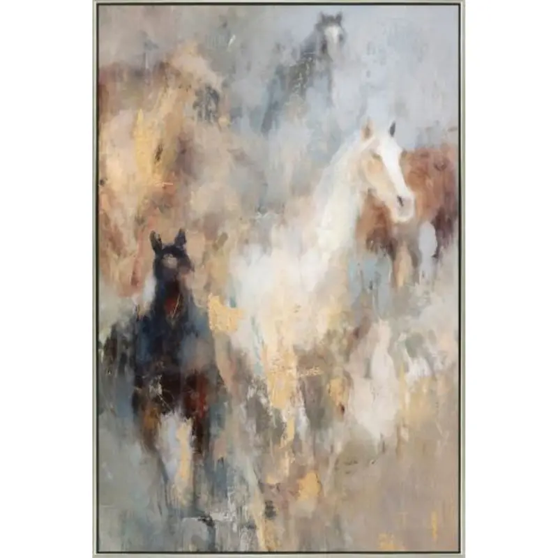 Wild Harmony Botanical Wall Decor – 31" X 46" Vertical Canvas Print 1