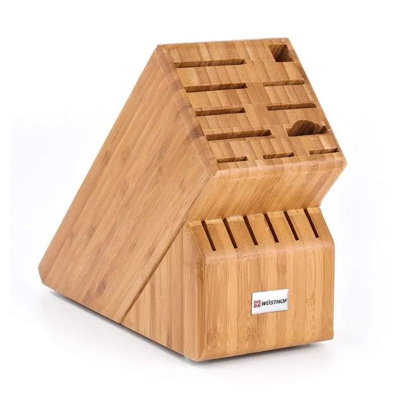 Wusthof 17-Slot Wooden Knife Block Stand 1