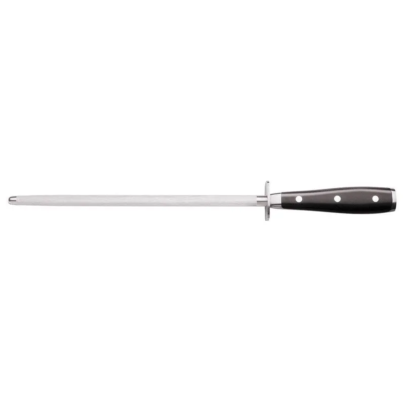 Wusthof Classic Ikon Double-Bolster 10-Inch Honing Steel – Premium Forged Rod 1