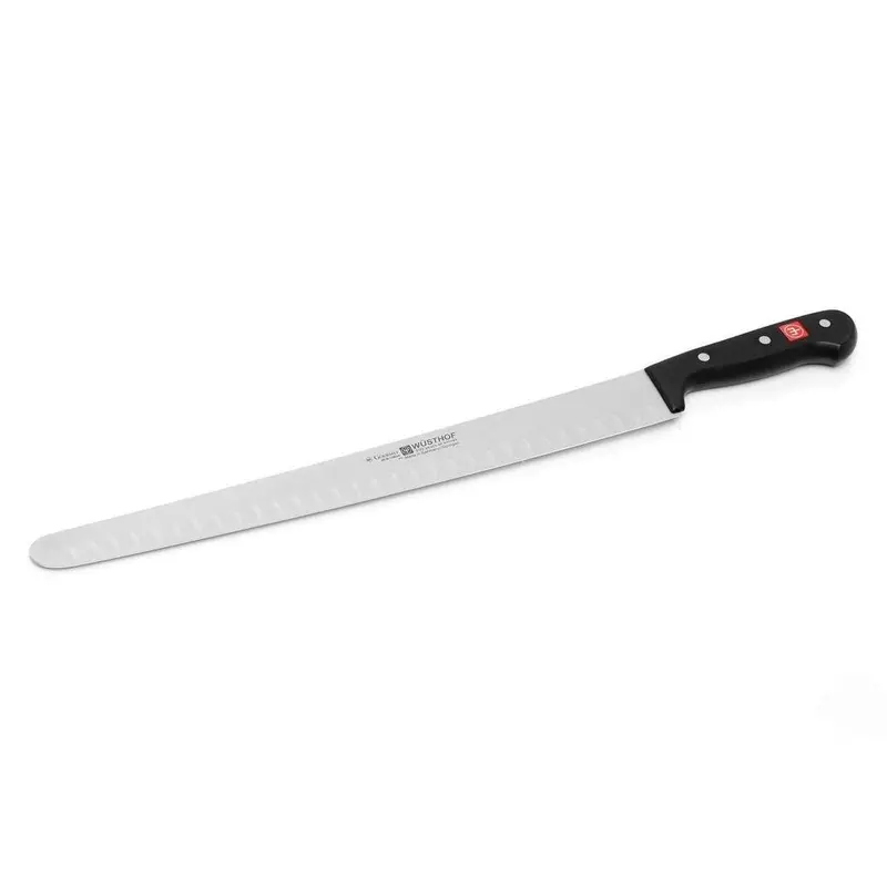 Wusthof Gourmet 14-Inch Hollow-Edge Brisket Slicer – Long-Blade Carving Knife 1