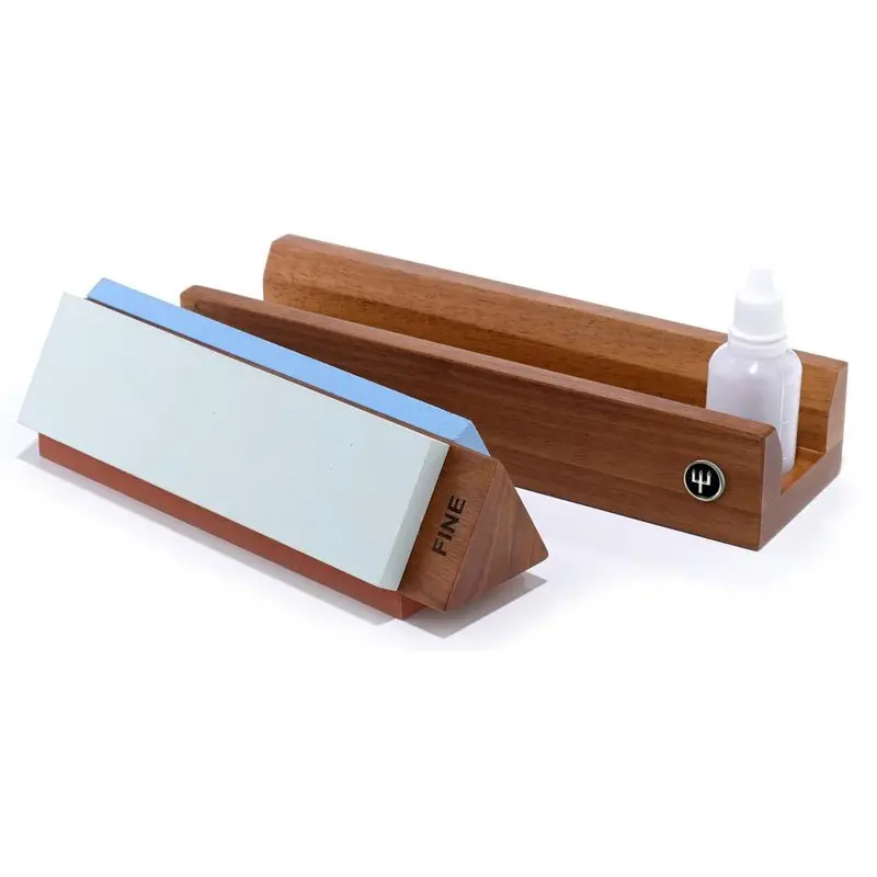 Wusthof Tri-Stone Whetstone Sharpening System 1