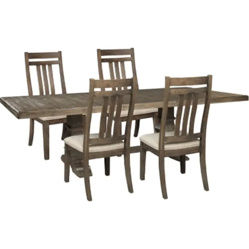 Wyndahl Extendable Dining Set – Modern Farmhouse Style 1