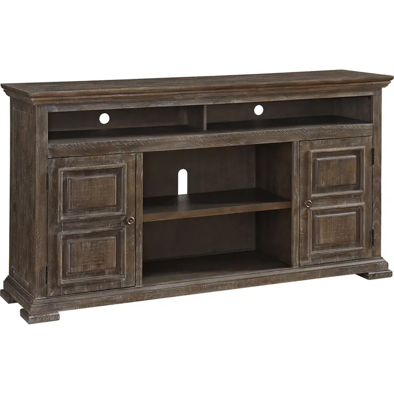 Wyndahl Rustic Brown Tv Stand 1