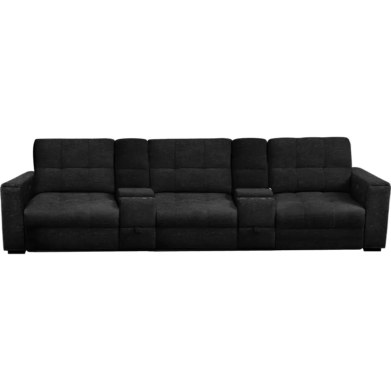 Xpand Sahara Ebony 5-Piece Power Modular Sofa 1