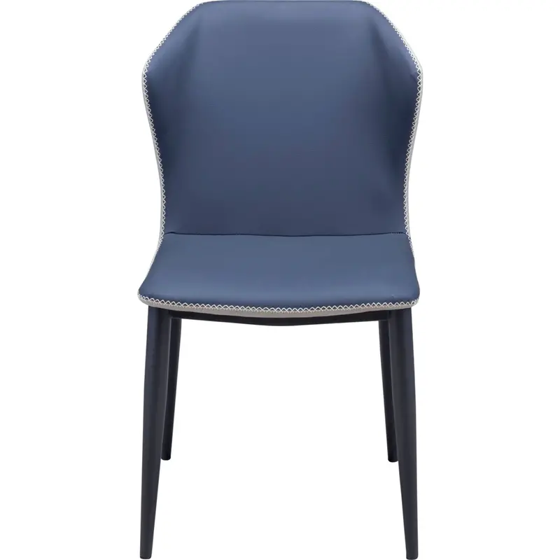Zara Blue Fabric Side Chair (Model Gbc149) 1