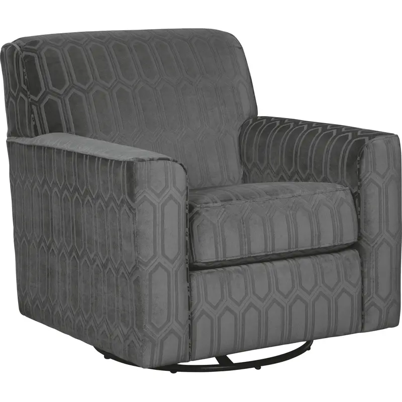 Zarina Graphite Swivel Chair 1