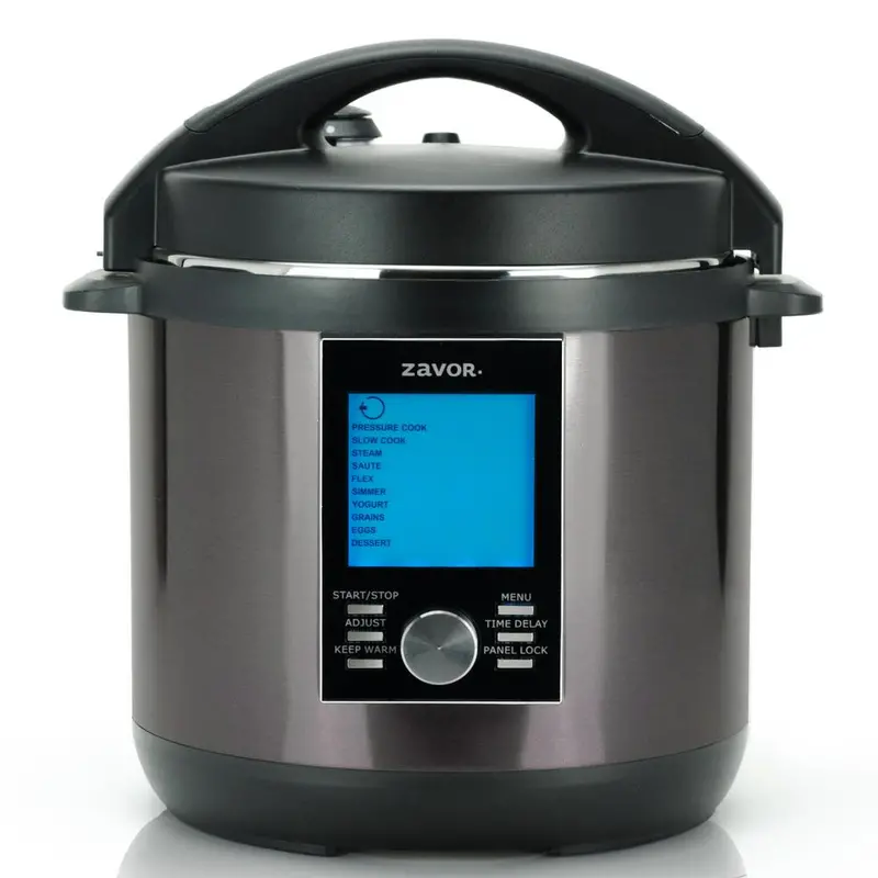 Zavor Lux Lcd Multi-Cooker – Black Stainless Steel Pressure & Slow Cooker 1