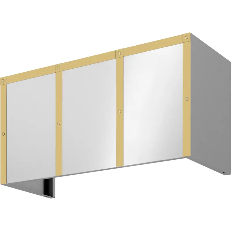 Zephyr Bkdc13618Asg 13.6" X 18" Stainless Steel Duct Cover Kit 1