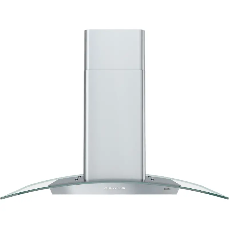 Zephyr Bml-E36Cg Stainless Steel And Tempered Glass Range Hood 1