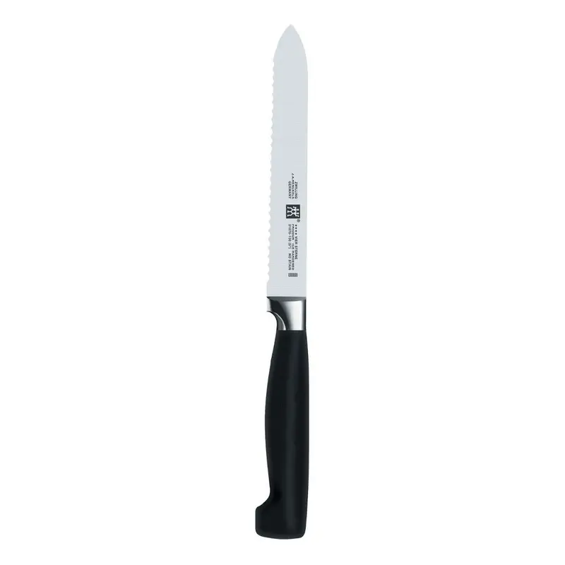 Zwilling Four Star 5-Inch Serrated Utility Knife 1