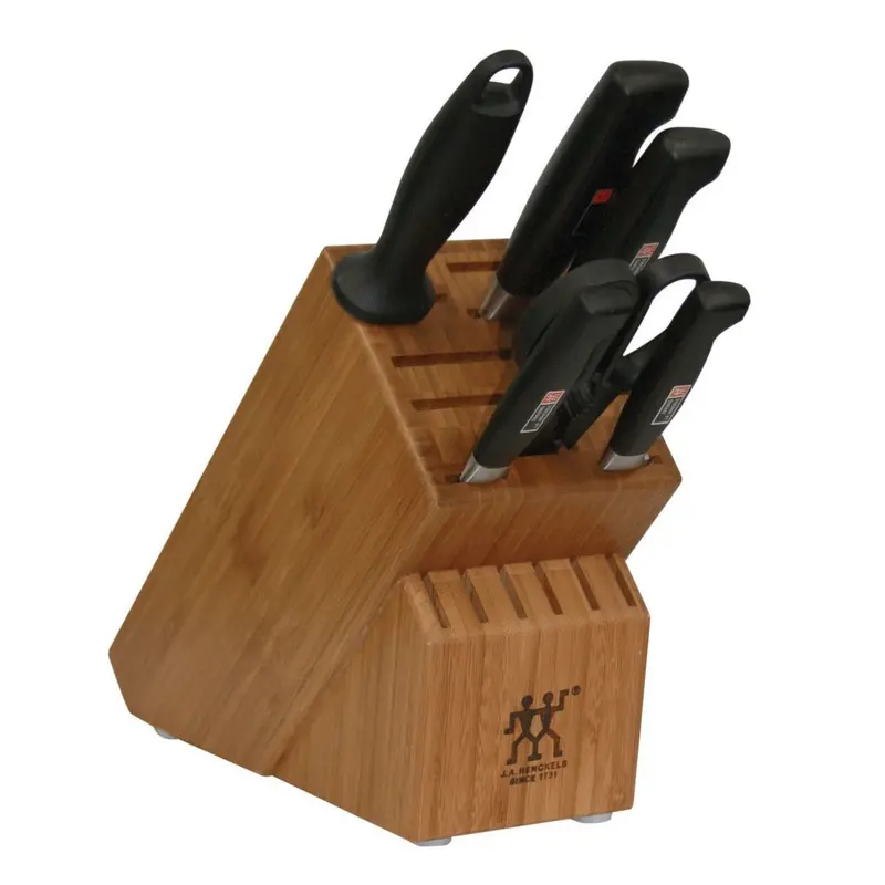Zwilling Four Star 7-Piece Premium Knife Block Set 1