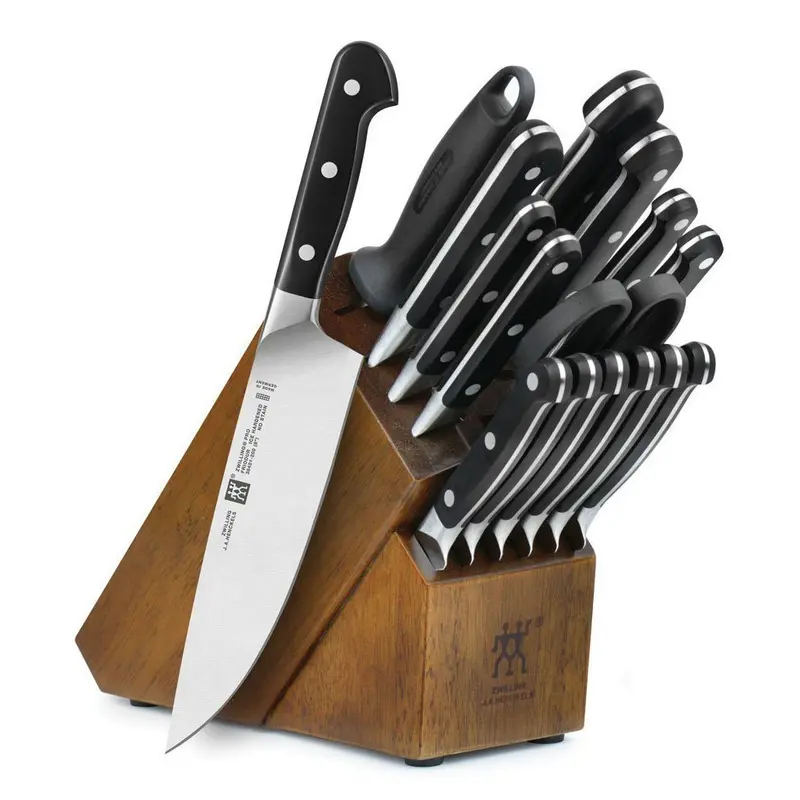 Zwilling Pro 17-Piece Knife Block Set – Full Professional Collection 1