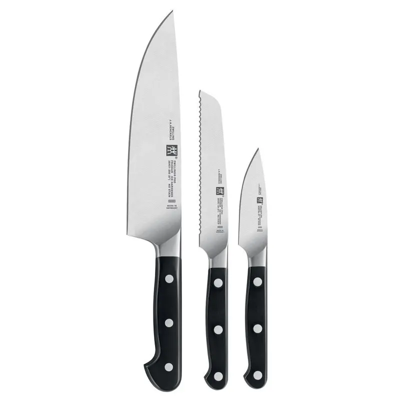 Zwilling Pro 3-Piece Starter Knife Set – Essential Kitchen Trio 1