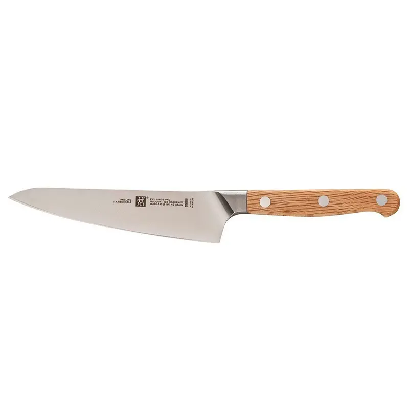 Zwilling Pro Holm Oak 5.5-Inch Fine-Edge Prep Knife 1